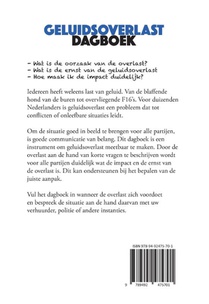 Geluidsoverlast Dagboek achterzijde