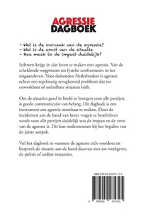Dagboek Agressie achterzijde