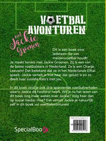 Voetbalavonturen met Jackie Groenen achterzijde