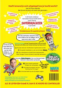 Superkrachten voor je hoofd achterzijde