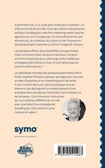 Créez le bon parasol publicitaire achterzijde