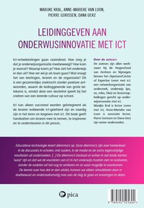 Leidinggeven aan onderwijsinnovatie met ICT achterzijde