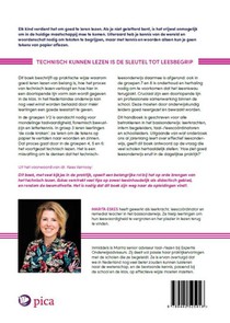 Technisch lezen in een doorlopende lijn achterzijde