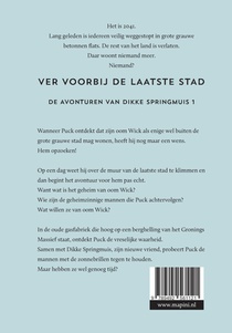 Ver voorbij de laatste stad achterzijde