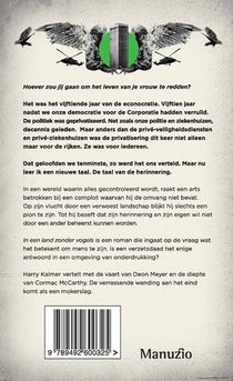 In een land zonder vogels achterzijde