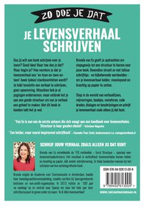 Zo doe je dat, je levensverhaal schrijven achterzijde