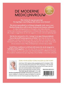 De moderne medicijnvrouw achterzijde