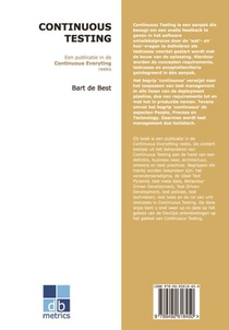 Continuous Testing achterzijde