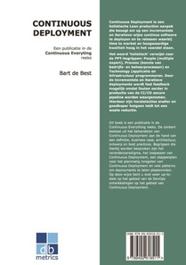 Continuous Deployment achterzijde