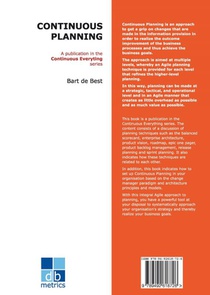 DevOps Continuous Planning achterzijde