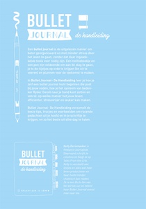 Bullet journal. De handleiding achterzijde