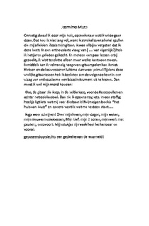 Het boek van Jasmine Muts achterzijde