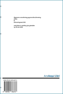 AVG & uitvoeringswet AVG 2018 achterzijde