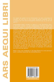 De wet en de interpretatie van een overeenkomst achterzijde