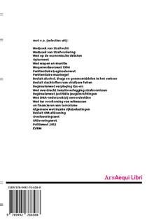 Strafrecht & strafvordering 2019/2020 achterzijde