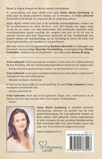 Vrije Geboorte achterzijde