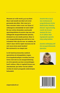 Het ABC van de maagverkleining achterzijde