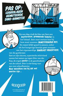 Hamstersaurus Rex achterzijde