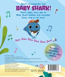 Verstoppertje met Baby Shark achterzijde