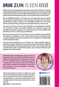 Druk zijn is een keuze achterzijde