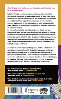 Sister Outsider achterzijde