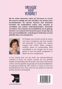 Vreugde voor verdriet achterzijde