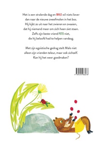 Waar is Malo? achterzijde