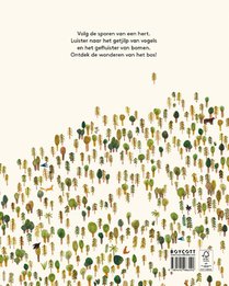 In het bos achterzijde