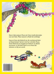 Kaas en Koos vieren feest achterzijde