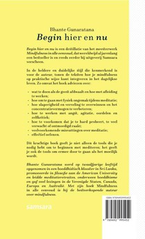 Begin hier en nu achterzijde