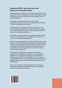 Nederland 2040 - Een toekomstbeeld achterzijde