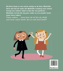 Het meisje met twee vaders achterzijde