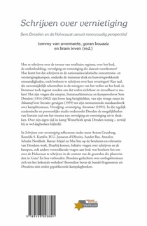 Schrijven over vernietiging achterzijde