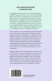 De democratische samenleving achterzijde