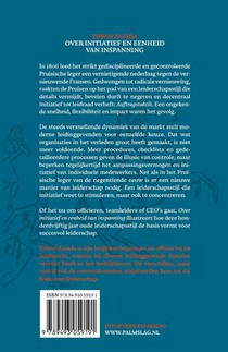 Over initiatief en eenheid van inspanning achterzijde