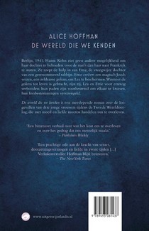 De wereld die we kenden achterzijde