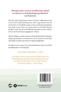 De dagen komen en gaan achterzijde