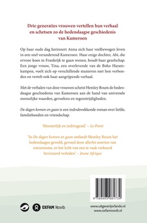 De dagen komen en gaan achterzijde