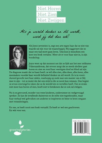 Niet horen niet zien niet zwijgen achterzijde