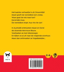 Maan in Australie achterzijde