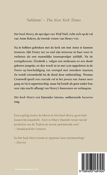 Het boek Henry achterzijde