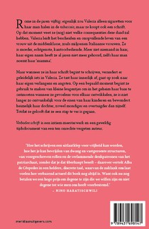 Verboden schrift achterzijde