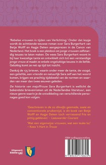 Historie van mejuffrouw Sara Burgerhart achterzijde