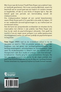 Ga je naar de horizon? achterzijde