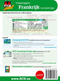 Frankrijk + app 2022 achterzijde