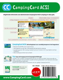 CampingCard ACSI 2022 achterzijde