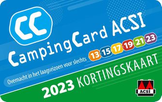CampingCard ACSI 2023 achterzijde
