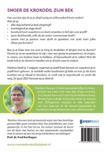 Snoer de krokodil zijn bek achterzijde