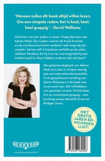 Het geheime dagboek van Adrian Mole 13 3/4 jaar achterzijde