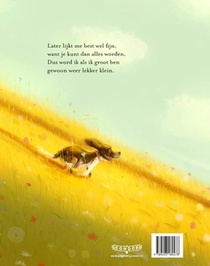 Later wil ik klein worden achterzijde